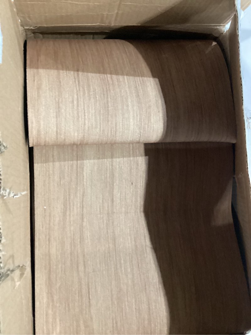 Condition photo showing Good Condition for GOYLSER Rubber Stair Treads Non Slip Set of 15, 30"x8" Stair Pads for Wooden Stairs, Waterproof Basement Rugs for Steps Indoor Stairs for Pet, Kids and Elderly, Brown Wooden 8" x 2'6" (Rectangular) Brown Wood