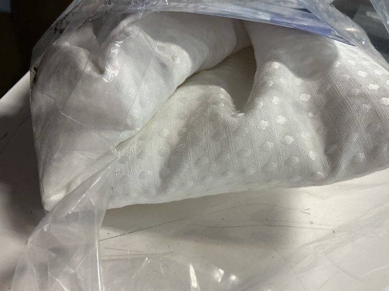 Condition photo showing Good Condition for N&Y HOME Stall Waffle Weave Shower Curtain with Snap-in Fabric Liner & Hooks Set - 36" x 72" Small Shower Stall Size, Hotel Style & Mesh Top Window, Machine Washable - 36x72, White White 36"W x 72"L (Pack of 1)
