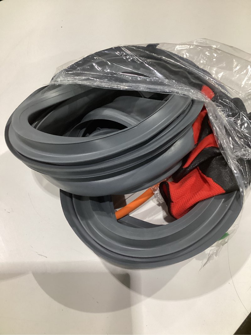 Condition photo showing As Is for wpw10381562 wfw9050xw00 wfw9150ww00 washer door seal bellow boot gasket compatible with whirlpool wfw9150ww01 wfw9250ww01, maytag 2000 series mhwe200xw00, amana inglis, replace w10290499