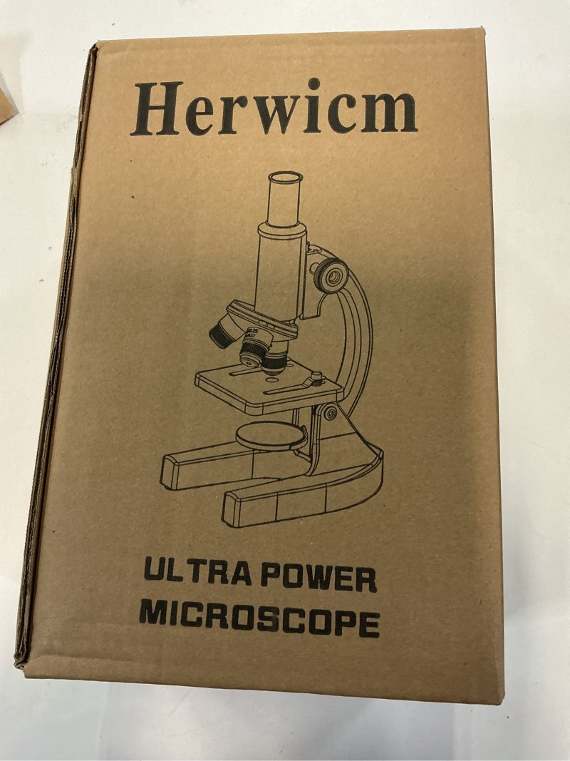 Condition photo showing New/Like New for Microscope for Kids?40X-2000X Mobile Phone Adapter with Microscope Slide Microscope kit for Home School Laboratories for Children Students MicroscopeA