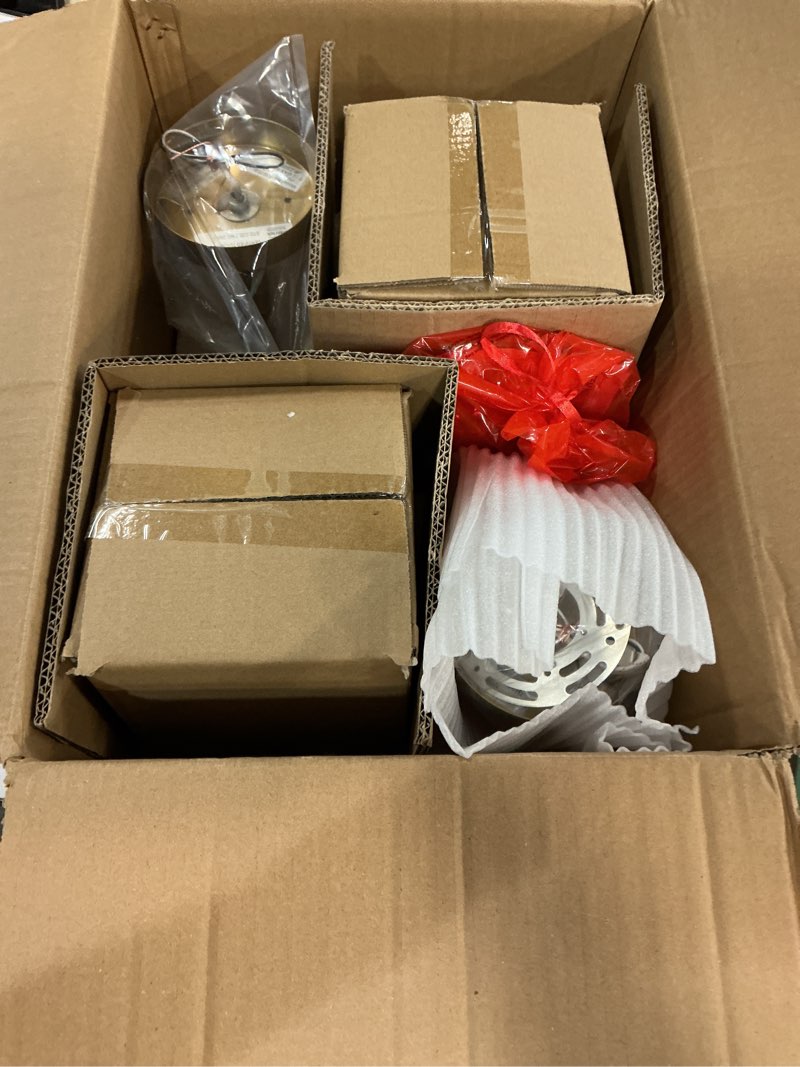 Condition photo showing Good Condition for HOLKIRT Mid-Century Modern Wall Sconces Bathroom Globe Vanity Light Fixture Brass Set of 2 Glass