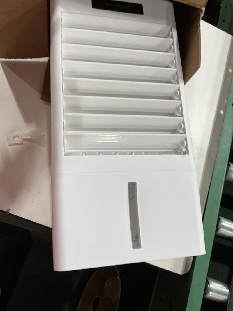Condition photo showing Good Condition for portable air conditioners, windowless portable ac with 3 speeds, 3 modes, 8l evaporative air cooler w/7h timer, 90°oscillation, remote control air conditioners for bedroom, small room, home (white)