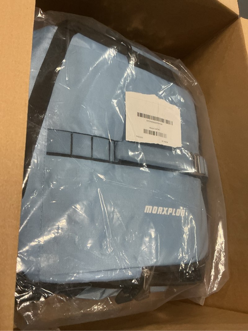 Condition photo showing Good Condition for Ski Boot Bag - 65L Padded, Waterproof Ski Travel Backpack for Gear & Accessories Light Blue