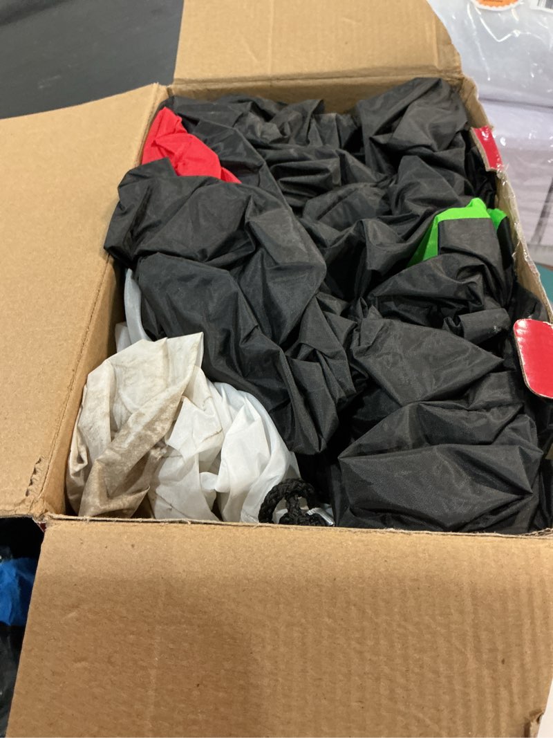 Condition photo showing As Is for 10 FT Christmas Inflatables Snowman Outdoor Yard Decorations, Giant Blow Up Snowman, Built-in Bright LED Lights, Huge Xmas Blowups Snow Man Outside Holiday Decor for Garden Patio Porch Lawn Home Party 10 FT Snowman