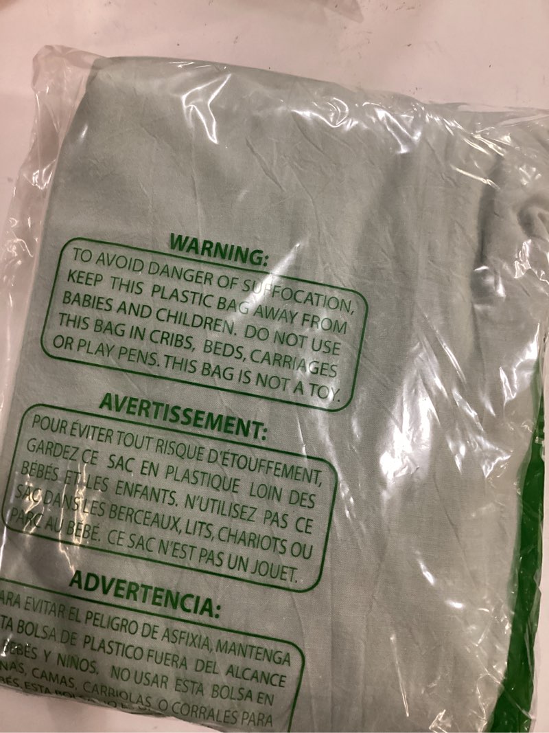 Condition photo showing Good Condition for bestouch fitted sheet only 100% washed cotton linen feel easily fits deep pockets up to 17 inch solid sage green queen sage green queen (60" x 80" + 17")