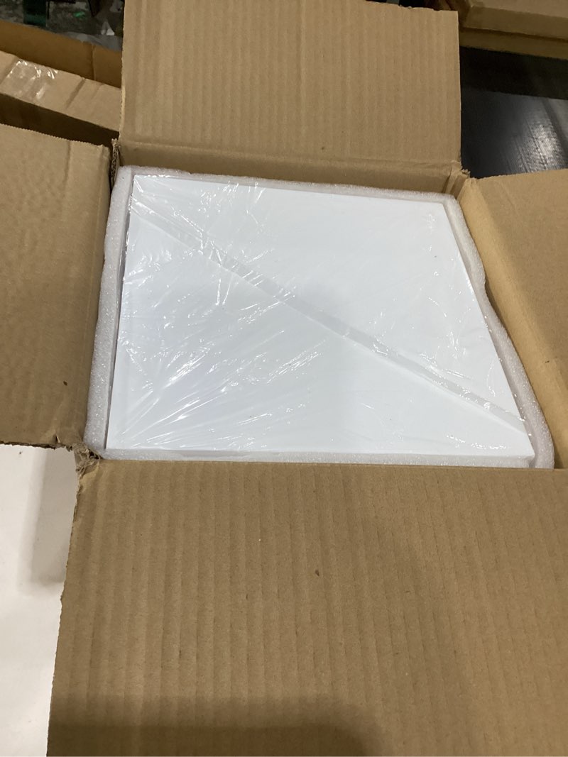 Condition photo showing New/Like New for Buffet Risers, Food Display Risers for Party, Glossy White Acrylic Risers Display Stand for Buffet Table, Catering Displays for Dessert, Cube Box Nesting Riser with Hollow Bottoms (8"x9"x10" 6PCS) 8"x9"x10" 6PCS White