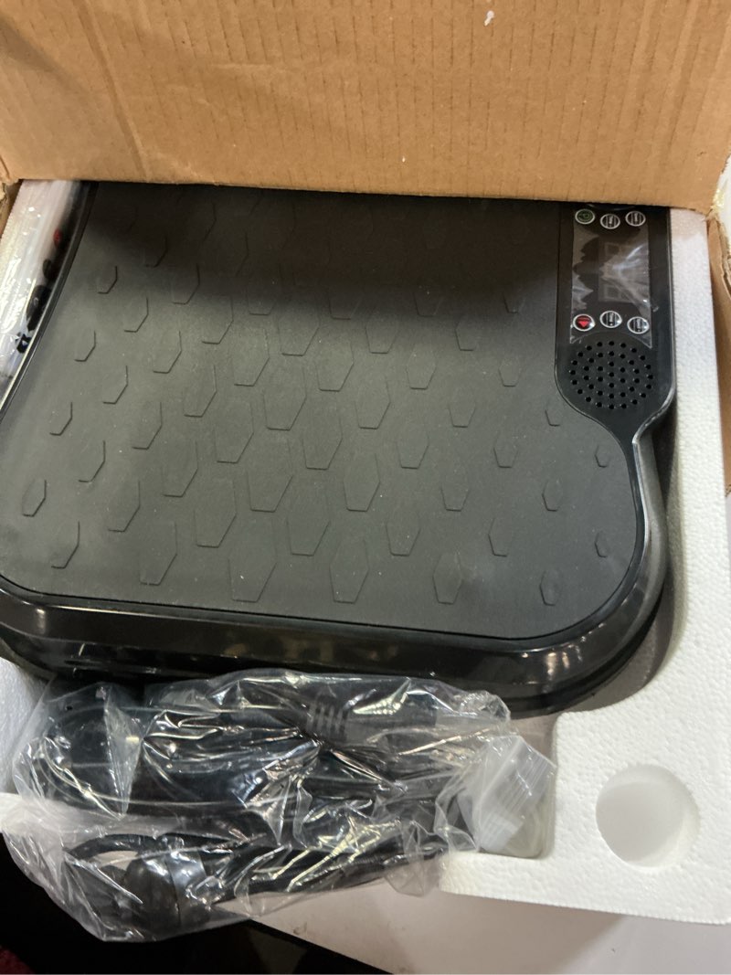 Condition photo showing Good Condition for Vibration Plate Exercise Machine, Vibrating Platform for Lymphatic Drainage Weight Loss, 250 Speeds Full Body Workout Vibrated Plates Fitness Platform for Home Women Men