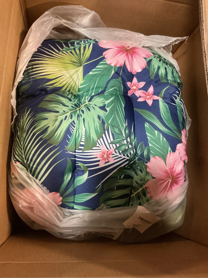 Condition photo showing Good Condition for wicker chair cushions set, 2 u-shaped cushions & 1 loveseat, waterproof outdoor loveseat cushion for patio furniture, settee bench pad all weather,hawaians wicker chair cushions