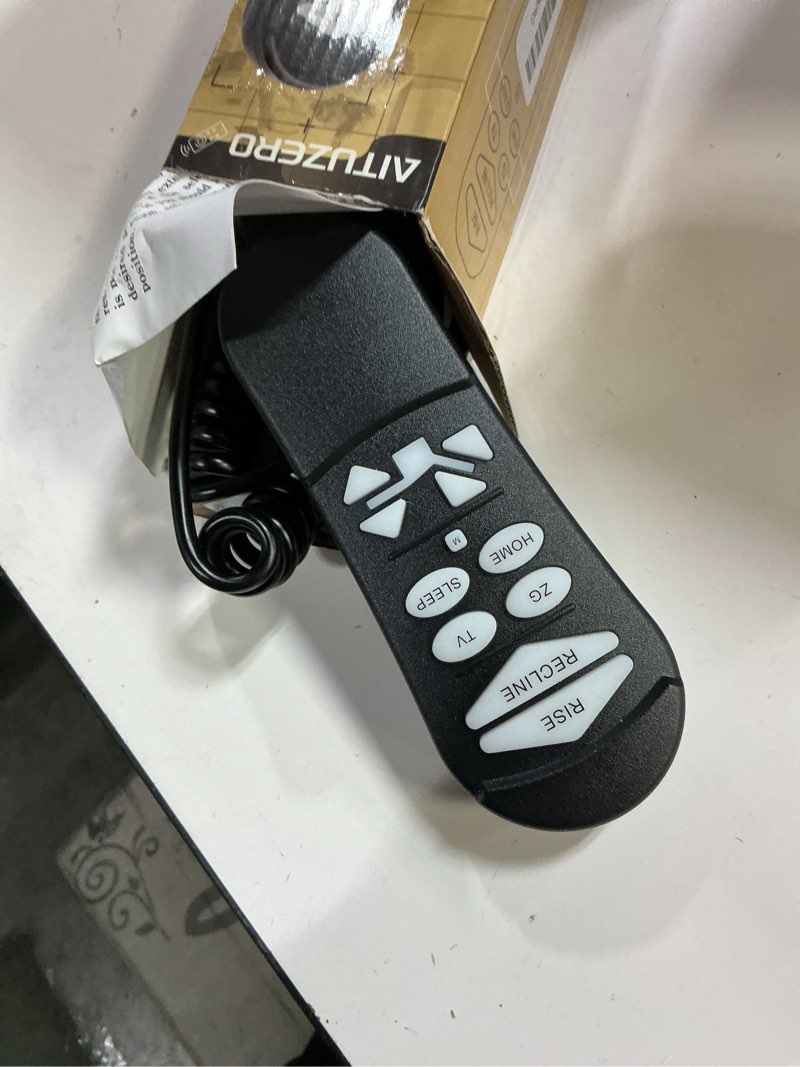 Condition photo showing Good Condition for ZKAD-5 5 Pin Lift Chair Remote Only Fit for 2 Motors Golden and Ultra Comfort Chairs with 11 Button(Include SIT or Home, Not Twilight) Remote, Recliner Hand Control Part 5-Years Free Replacement