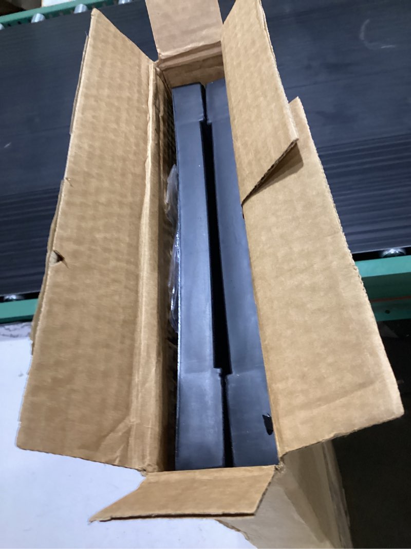 Condition photo showing Good Condition for exterior solutions standard raised panel exterior vinyl shutter, black (pair)