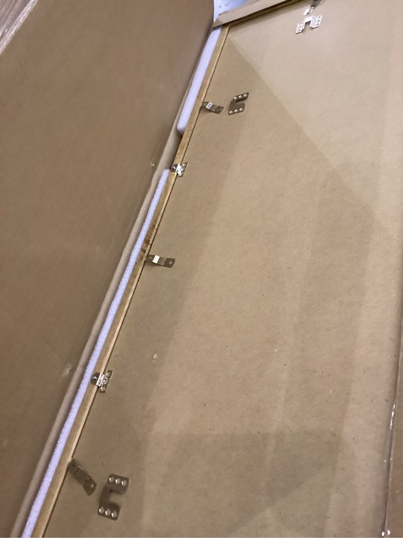 Condition photo showing Good Condition for 5x7 Picture Frame, Solid Oak Wood 5x7 Photo Frame with Mat to 4x6, 7x5 Picture Frames for Wall and Tabletop Display, Natural Oak 5 x 7 Frame, Set of 1 5x7 in - 1P Natural Oak