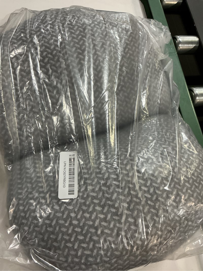 Condition photo showing Good Condition for momcozy portable pregnancy pillow – w shaped maternity support for side sleepers, adjustable travel wedge pillow for back, belly, and hip relief, ideal for pregnant women, deep grey gray regular