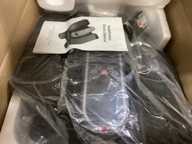 Condition photo showing New/Like New for Sunny Health & Fitness Sitting Under Desk Pedal Exerciser, Portable Training Machine for Senior Exercise, Home Workout Elliptical & Bike, Optional Free SunnyFit App Connection, Motorized, or in Pink Smart & Stable