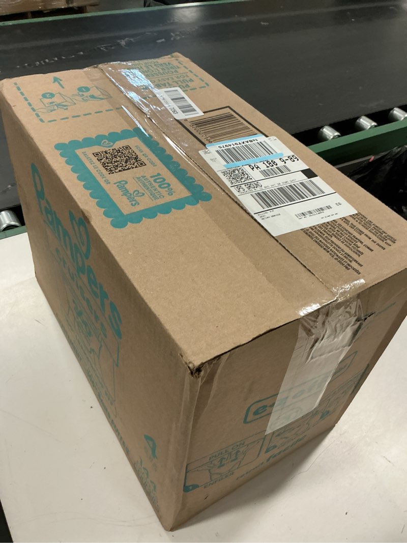 Condition photo showing New/Like New for Pampers Diapers - Cruisers 360 - Size 4, 144 Count, Babyproof up to 100% Leakproof Pull-On Diaper Size 4 144