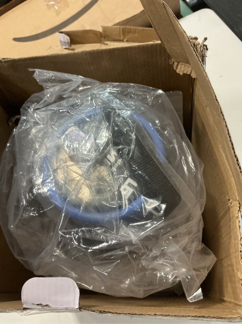 Condition photo showing Good Condition for pylepyle portable megaphone bullhorn speaker - 50w, 1200 yard range, built-in siren, adjustable volume control and microphone, perfect for outdoor sports, cheerleading, safety drills, and more 9.2 x 13.4 x 8.1 blue