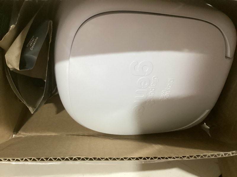Condition photo showing Good Condition for Playtex Diaper Genie Complete Pail with Built-In Odor Controlling Antimicrobial, Includes Pail & 1 Refill, White , 8.36 Pound White Pail + 1 Refill