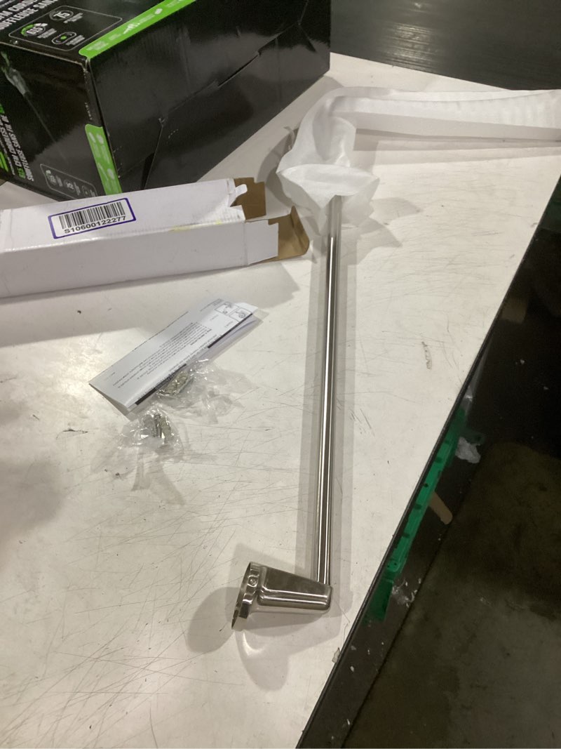Condition photo showing Good Condition for design house 538355 calisto wall-mounted towel ring satin nickel