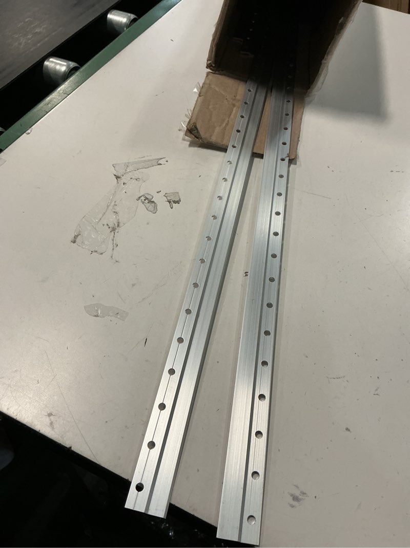Condition photo showing As Is for Z Clip Hanger 30" - French Cleat Picture Hanger - Aluminum Z Bar Hanger Flush Wall Mount Kit - Mounting Brackets for Hanging Mirror, Photo, Canvas, Art, Frame, Speaker - 100lb - 2 Pack 30"-2 Pairs