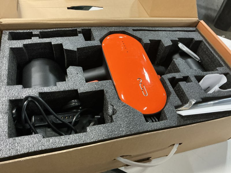 Condition photo showing As Is for GENEINNO S2 Underwater Scooter,Dual Motors and Smart APP Support,Sea Scooter for Swimming Scuba Free Diving Snorkeling for Kids Adults Orange +97Wh Air Travel Battery+Up to 45 Mins Running Time