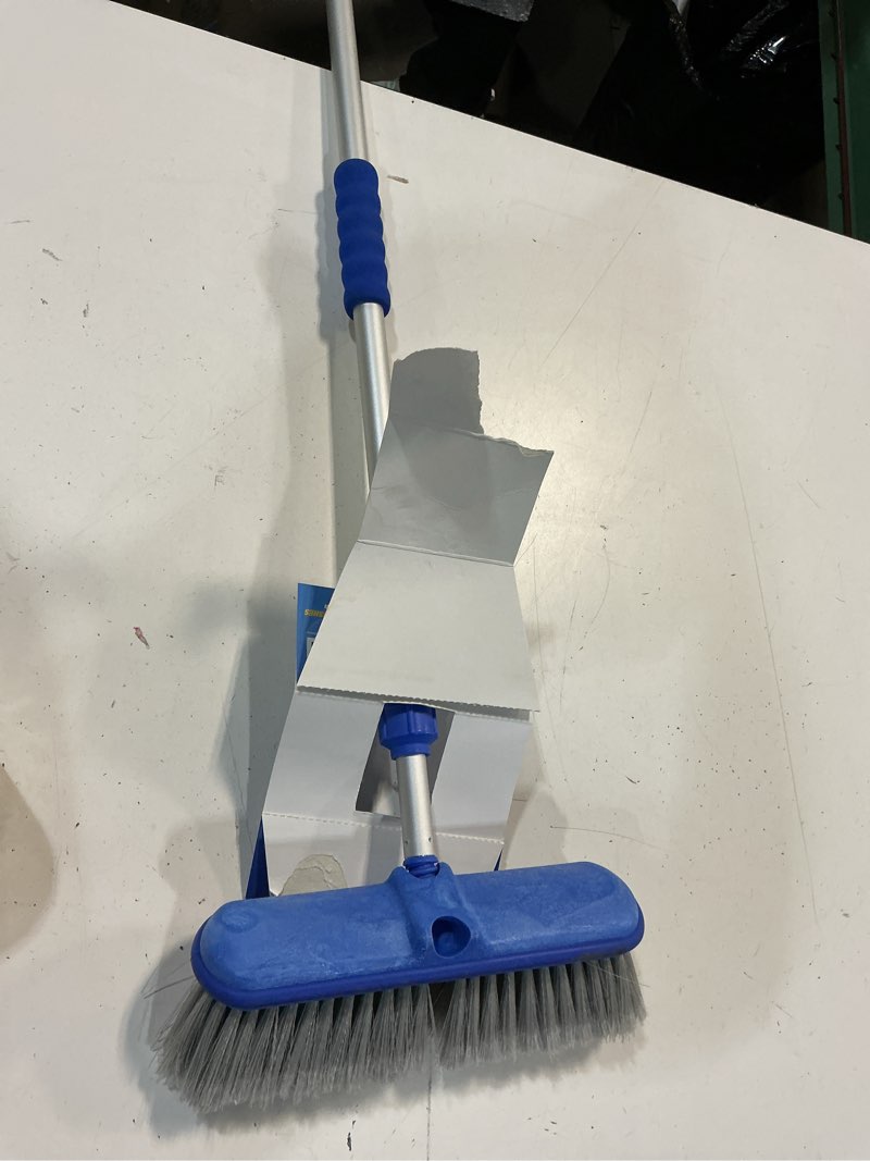 Condition photo showing As Is for extend-a-flo auto wash scrub brush