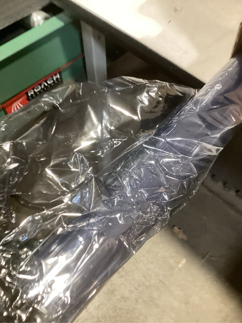 Condition photo showing Good Condition for 36x54 inch clear plastic dining table protector tablecloth desk pad mat wooden furniture coffee end office conference dinner table top protection countertop cover waterproof rectangular pvc vinyl clear 36"x54"