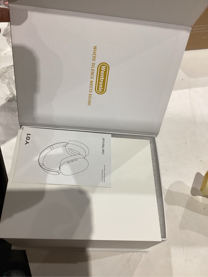 wentronic y01 wireless noise canceling headphones bluetooth 5.3 over ear headphones with microphone,