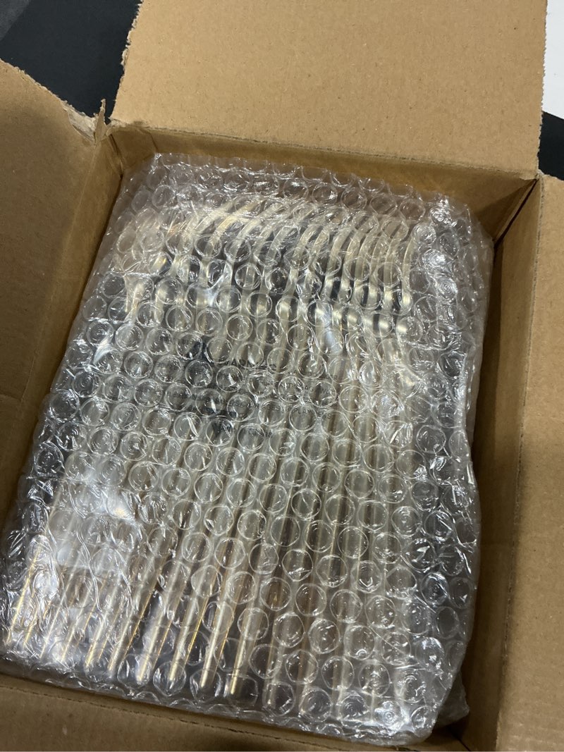 Condition photo showing New/Like New for I00000 90 Pcs Gold Plastic Forks,Gold Disposable Utensils, Disposable Heavy Duty Plastic Forks Heat Resistant Perfect for Parties,Wedding,Dinners 90-Forks-Gold