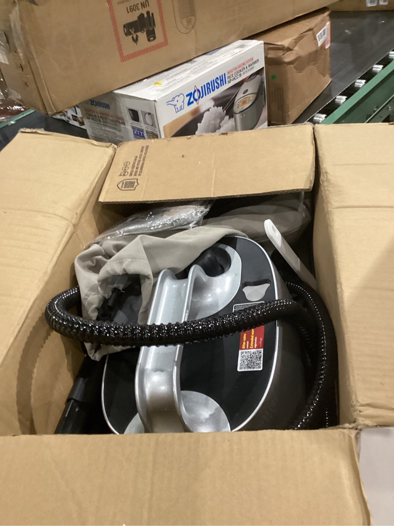 Condition photo showing As Is for Aspiron Steam Cleaner, 293°F 58 PSI Powerful Multipurpose Handheld Steam Mop for Home Use, 21 Attachments, 50Oz Capacity, Heavy Duty Steamer for Carpets, Floors, Cars, Tiles, Crack Cleaning, Turquoise