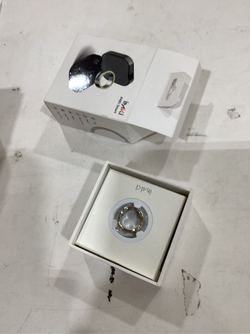 Condition photo showing New/Like New for imiki smart ring 5atm waterproof daily use for sport gear (8)