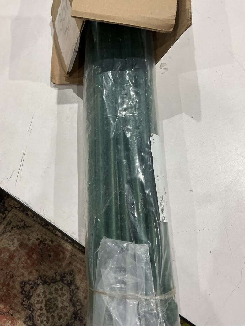 Condition photo showing As Is for garden stakes 48 inches steel plant stakes tomato stakes 4ft pack of 25