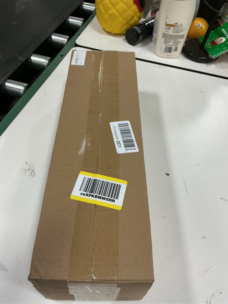 Condition photo showing New/Like New for Garage Door Seals Bottom Rubber – 10FT EPDM Weatherproof Seal with Pre-Drilled Aluminum Track Retainer Kit, Fits 8-20FT Doors, Rodent Proof, Noise Reducing (1.57" Width, Black) With Aluminum Track - 10 FT