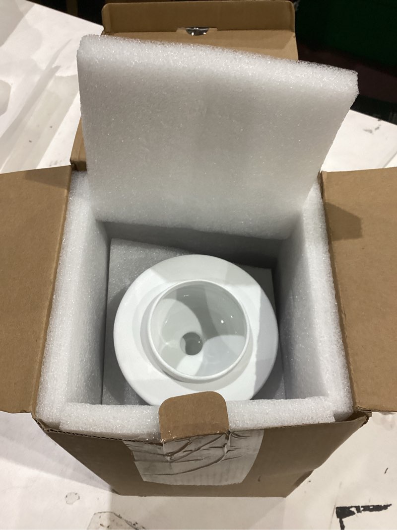 Condition photo showing Good Condition for Blue and White Ginger Jar, Ceramic Chinoiserie Decorative Jars for Home, Office, Flower Vase Pocelain, Glossy Vase for Table, Living Room, Bookshelf, Mantle Fireplace, Centerpieces, 9.8"H 9.8”