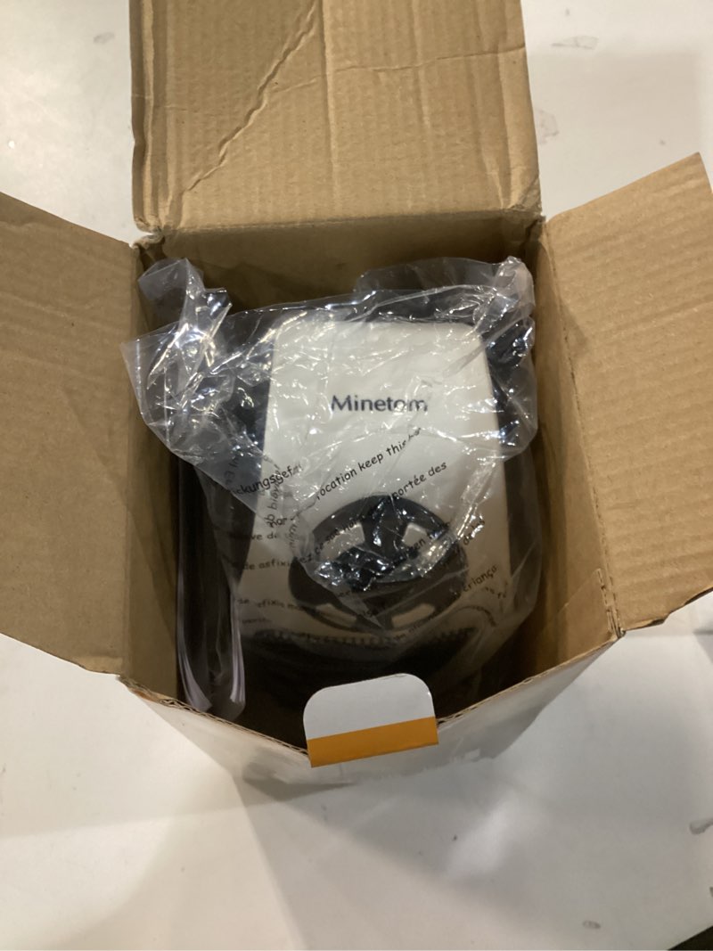 Condition photo showing As Is for Plug in Small Space Heater for Indoor Use 450W, Wall Outlet Electric Heater with Remote, 12H Timer & LED Display, PTC Ceramic Fast Heat Safely for Bedroom Bathroom Office Small Space Heater - 1 Pack