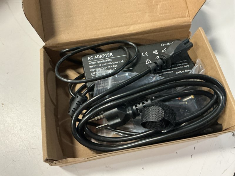 Condition photo showing Good Condition for 90W Universal AC Adapter Laptop Charger Compatible with Dell HP Acer Asus Lenovo IBM Sony Fujitsu Gateway Notebook Ultrabook Chromebook Power Supply Cord with 16 Tips
