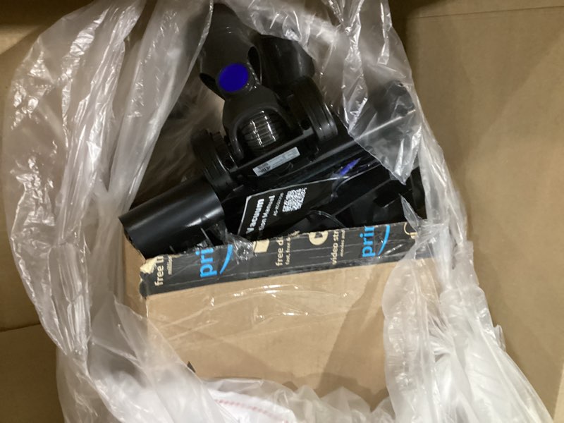 Condition photo showing As Is for missing parts newbulig cordless vacuum cleaner, lightweight stick vacuum for home with anti-tangle and led lights, powerful rechargeable wireless cleaners for hardwood floors carpet pet hair