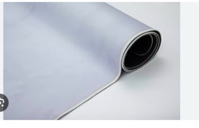 Kate Photography Snow Mat White Snowy Winter Rubber Christmas Frozen Snowflake 8x5ft