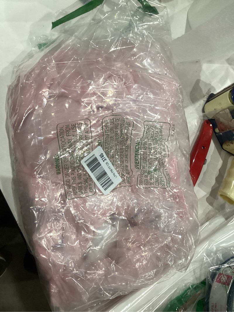 Condition photo showing As Is for ZPECC Shark Blanket Onesie Hoodie - Wearable Shark Costume Pajamas with Fins, Cozy Flannel Animal Blanket for White Elephant Gift Movie Night Party (Pink,S) S (Fit for Height 2'11"-3'7") Pink 1