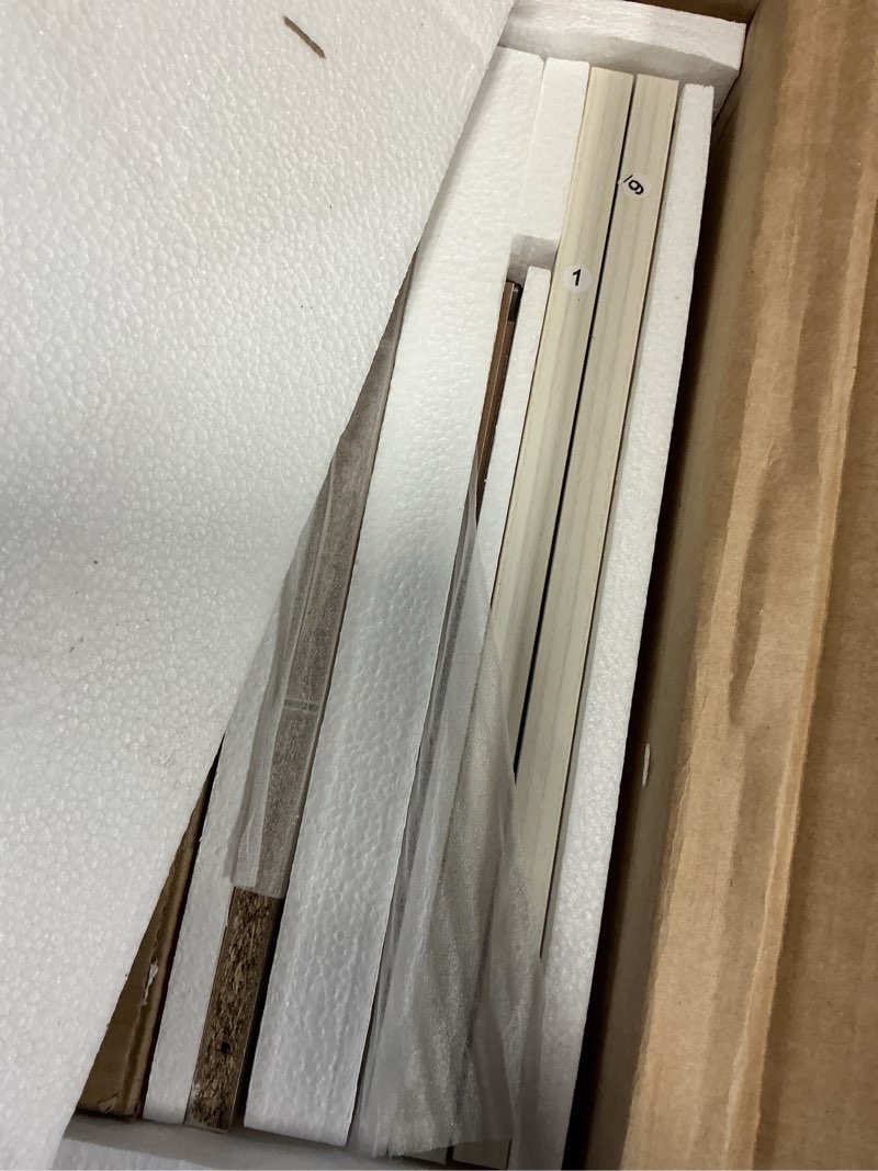 Condition photo showing Good Condition for Rattan Night Stand Boho End Table with 3 Storage Drawer Wooden Bedside Tables Bed Side Table Accent Tables for Bedroom Small Space (White Cream Oak)