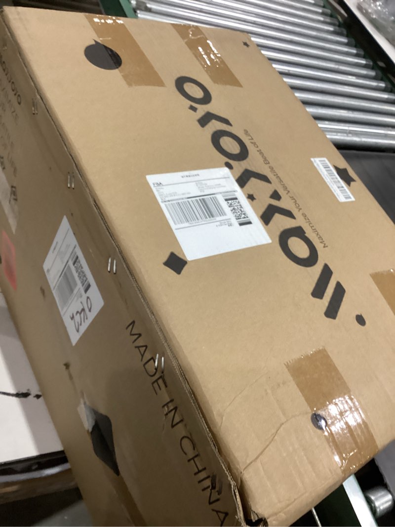 Condition photo showing New/Like New for MAXYOYO Bean Bag Bed Folding Sofa Bed Floor Mattress for Adults, Extra Thick and Long Floor Sofa with Faux Fur Washable Cover, Single Floor Couch Bed for Bedroom Living Room, Grey, 39x95 Inch