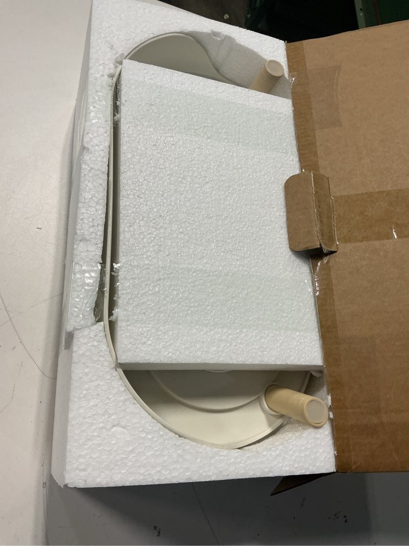 Condition photo showing Good Condition for Elevated Ceramic Dog Bowl Set - Double Dog Feeding Bowls with Stand Splash Proof - Raised Dishes for Food and Water - Ideal for Small to Medium Dogs - 2 x 850 ml - 28.74 oz Medium White