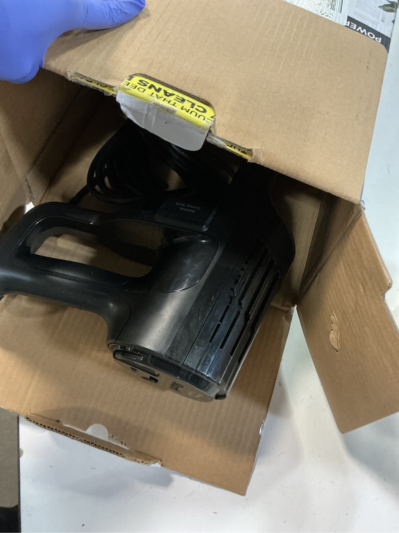 Condition photo showing As Is for Shark Cordless Pet Plus Vacuum with HEPA Filter, Powerful Suction, Lightweight, 40min Runtime, Anti-Allergen Complete Seal, PowerFins, Self-Cleaning Brushroll, for Carpets & Hardfloors, Blue, IZ361H