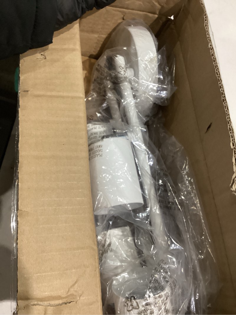 Condition photo showing Good Condition for BoostArea LED 4 Light Track Lighting Kit, White 4 Way Ceiling Spot Lighting, Flexibly Rotatable Light Head for Kitchen, Living Room, Bedroom, Bulb Not Included 4 Light-white