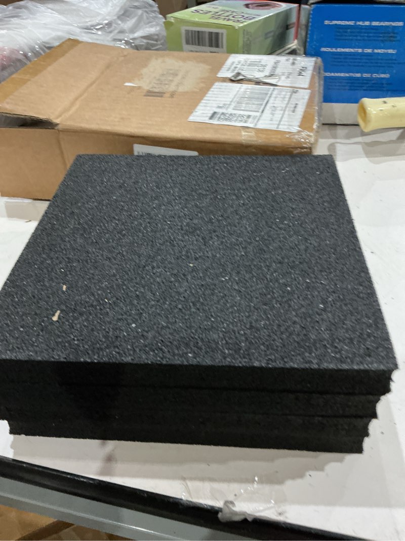 Condition photo showing New/Like New for ouleme rv leveling block flex pads, 8.5” rubber jack pads, anti-vibration & anti-slip mats, for camper travel trailer jacks & stands & stabilizers on uneven surfaces, 4-pack 8.5" (4-pack)