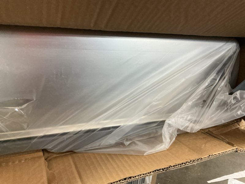Condition photo showing Good Condition for stainless steel litter box extra large for big cats multi-cats, jumbo extra large metal cat litter box with high sided lid, anti-urine leakage, non-stick,include litter scoop dark grey xxxl