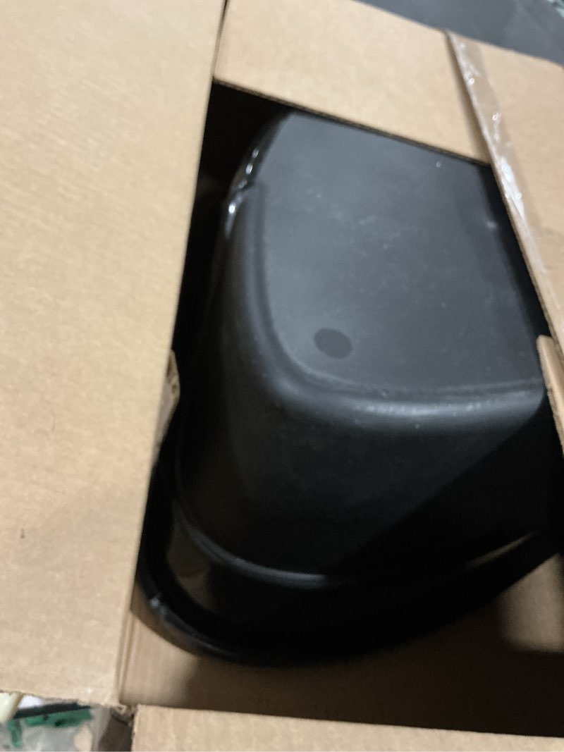 Condition photo showing As Is for nature’s miracle hooded corner litter box, with odor control charcoal filter (p-5915) pack of 1
