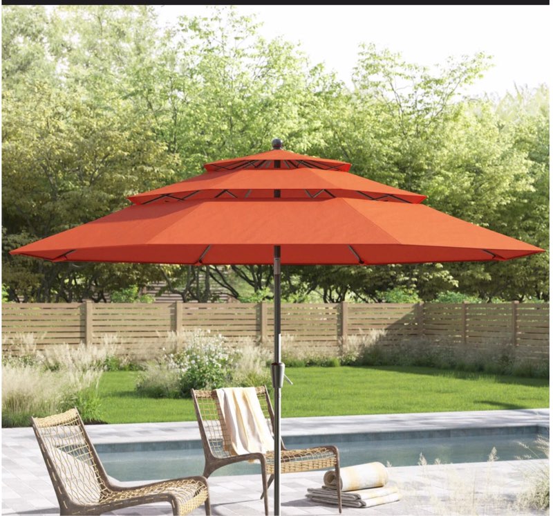 Alyah 120'' Market Umbrella