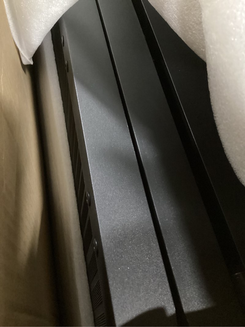 Condition photo showing Good Condition for vnn portable wheelchair ramp 8ft, black seamless non-slip aluminum ramps for wheelchairs for home, handicap wheelchair ramps for home steps, aluminum loading dock plates metal 8ft (usable height 8-24 inch)