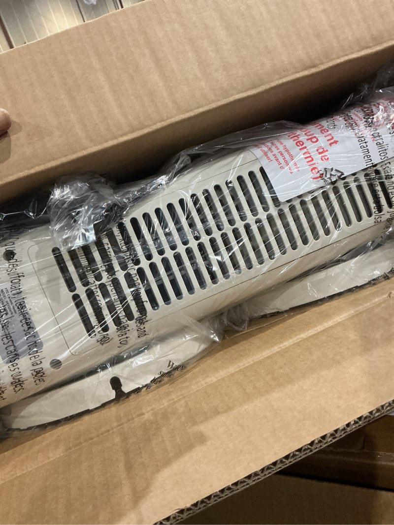 Condition photo showing New/Like New for 25" space heaters for indoor use large room, electric heaters for indoor use with thermostat, oscillating room heaters with timer, remote control, overheat protection tower heater for bedroom (beige)