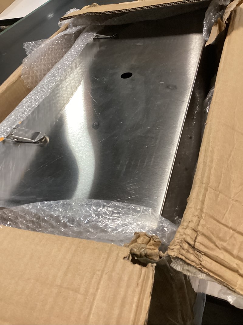 Condition photo showing Good Condition for GarveeTech Commercial Grease Trap - 25 LBS Stainless Steel Grease Interceptor,Top Inlet Interceptor,