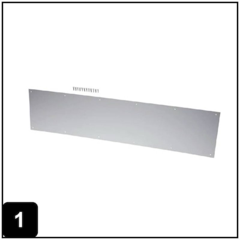reliabilt 10-in w x 34-in h kick plate